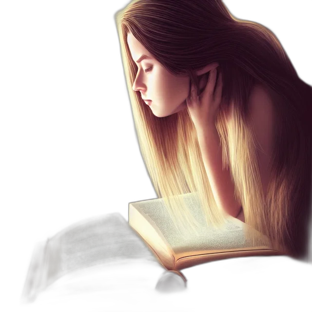 hair, face, crown, staff transparent PNG cut-out