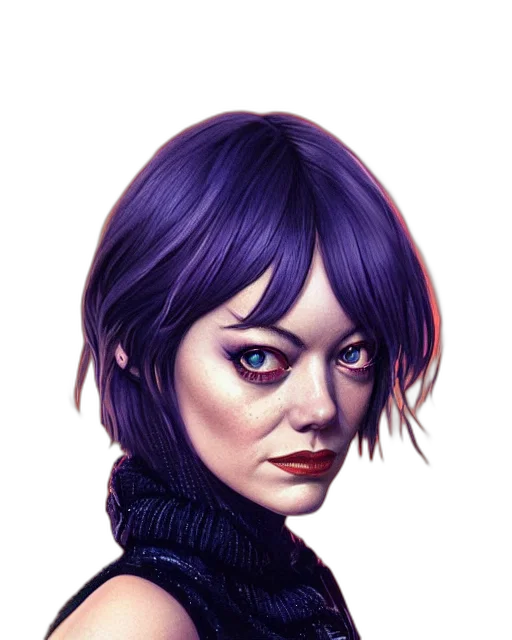 face, fantasy art, photorealistic, concept art transparent PNG cut-out