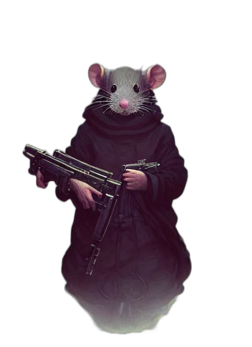 animal, weapon, jacket, creature transparent PNG cut-out