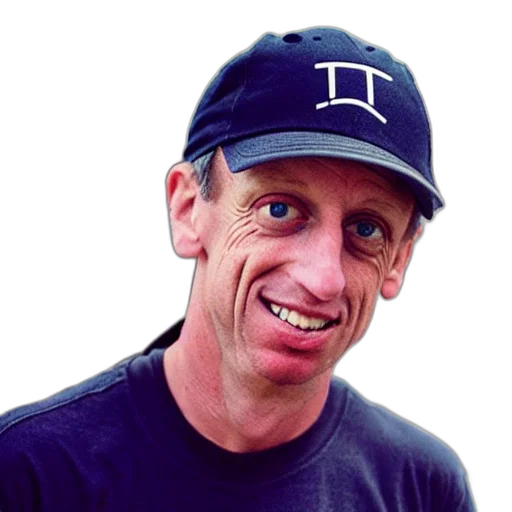 staff, hat, face, animal transparent PNG cut-out