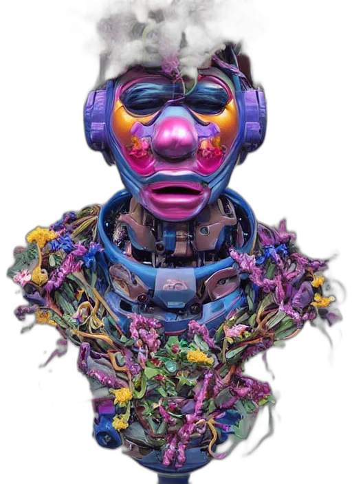 mask, face, robot, jewelry transparent PNG cut-out