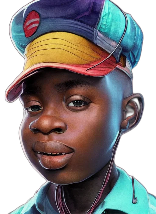 face, hat, robot, animal transparent PNG cut-out