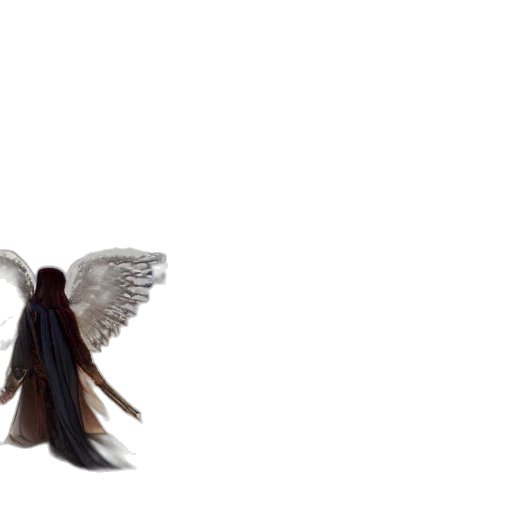 dress, hair, dragon, weapon transparent PNG cut-out