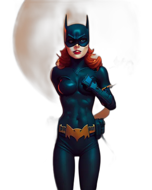 comic book art, concept art, fantasy art, cartoon transparent PNG cut-out