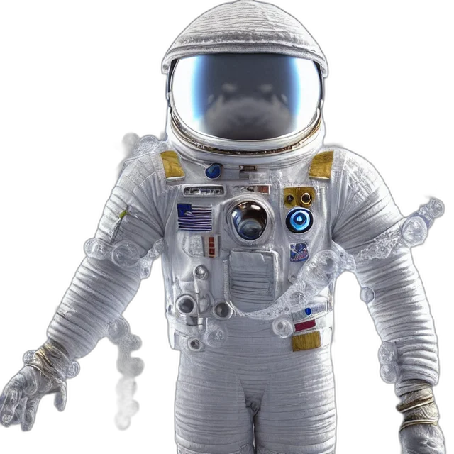 robot, staff, 3d render, concept art transparent PNG cut-out