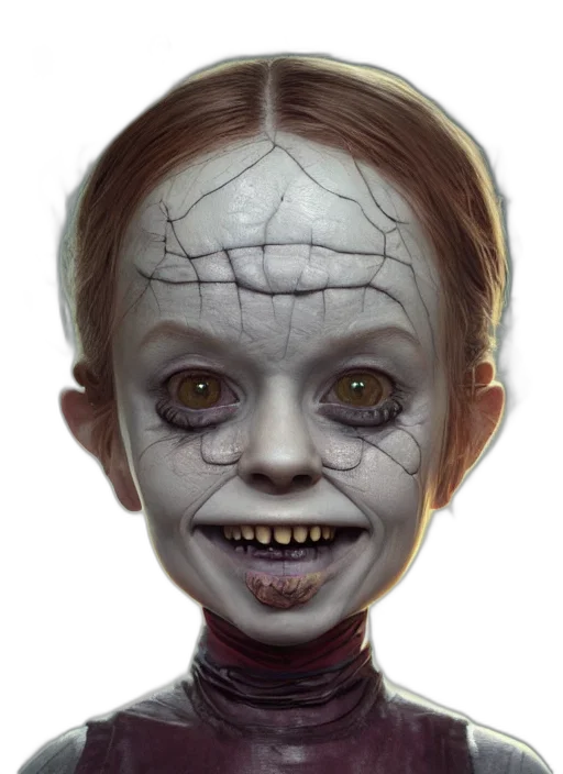 face, mask, creature, animal transparent PNG cut-out