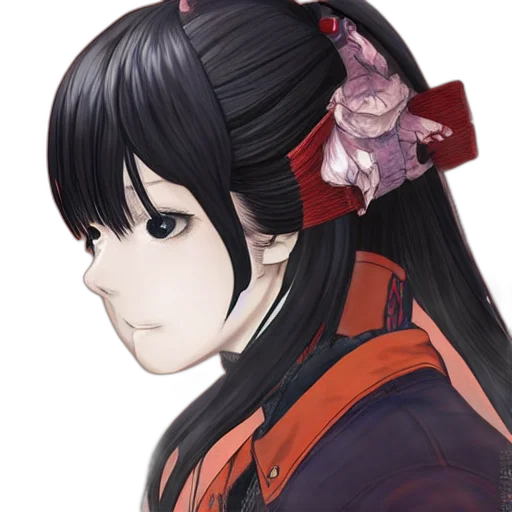 face, staff, mask, flower transparent PNG cut-out