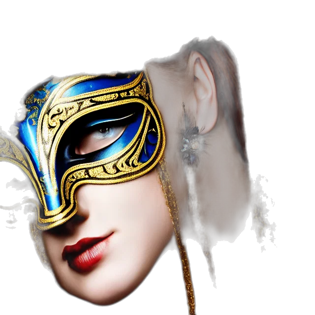 mask, jewelry, face, crown transparent PNG cut-out