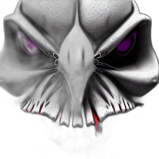 mask, face, creature, dragon transparent PNG cut-out