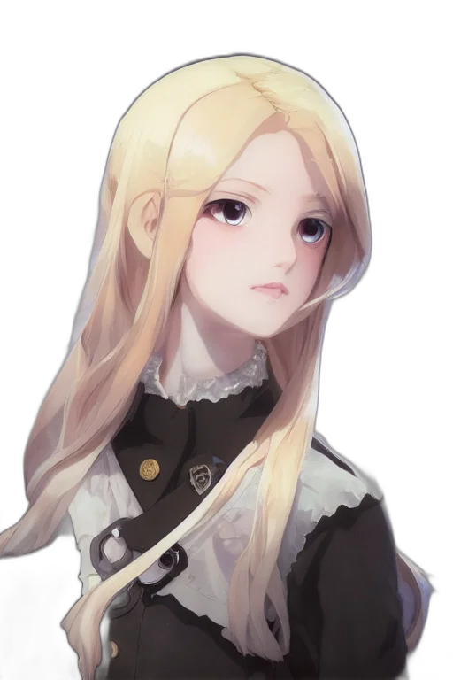 face, staff, crown, dress transparent PNG cut-out