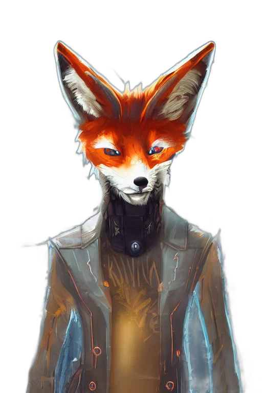 jacket, staff, mask, animal transparent PNG cut-out
