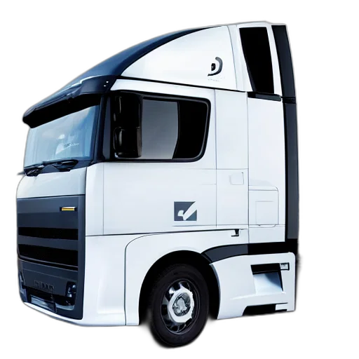 3d render, photorealistic, concept art, lorry transparent PNG cut-out
