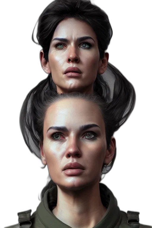 face, hair, crown, mask transparent PNG cut-out