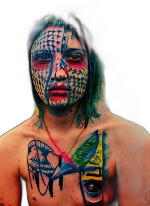 mask, face, creature, jewelry transparent PNG cut-out