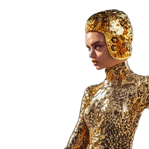 jewelry, crown, robot, jacket transparent PNG cut-out