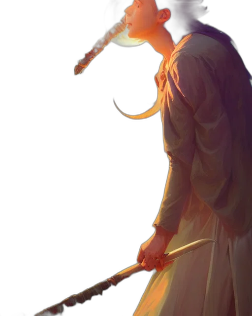 staff, sword, weapon, mask transparent PNG cut-out