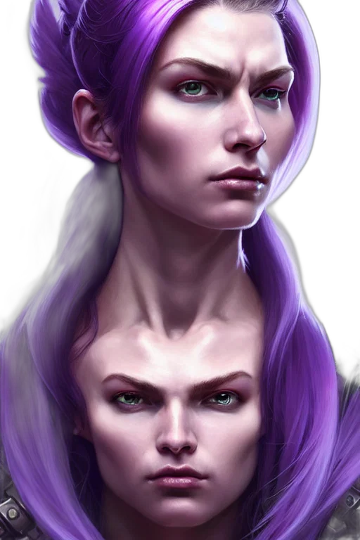 face, fantasy art, concept art, photorealistic transparent PNG cut-out