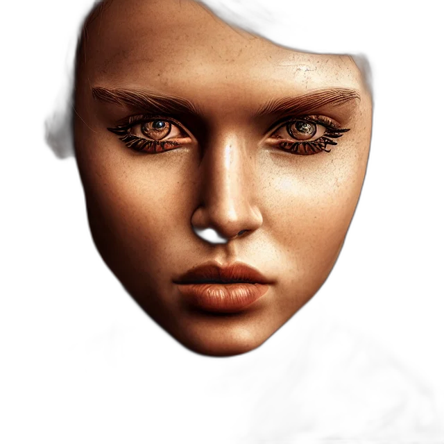 face, mask, jewelry, crown transparent PNG cut-out