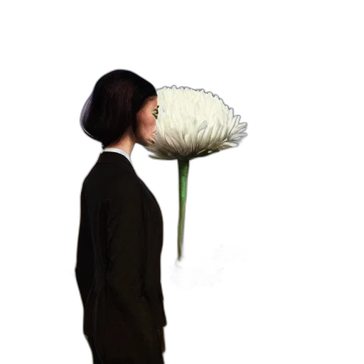 flower, hat, jacket, umbrella transparent PNG cut-out