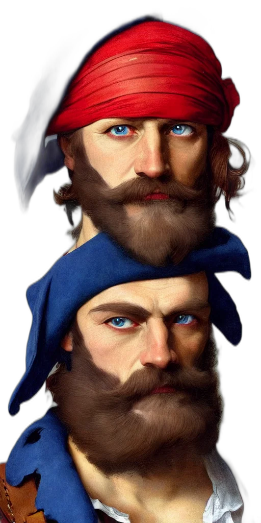 face, hat, crown, sword transparent PNG cut-out