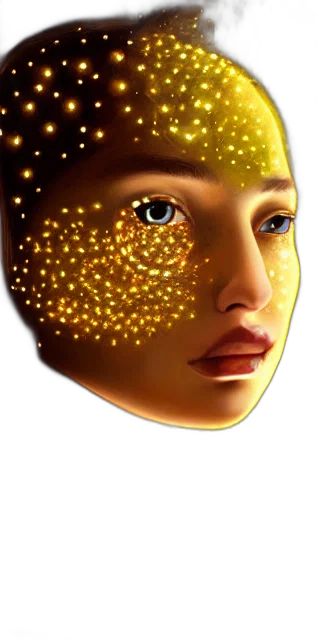 jewelry, mask, face, robot transparent PNG cut-out