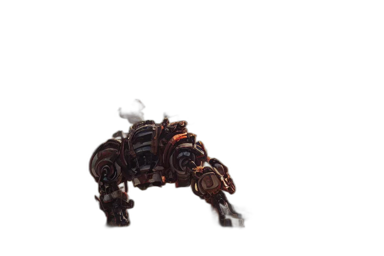robot, animal, creature, dragon transparent PNG cut-out