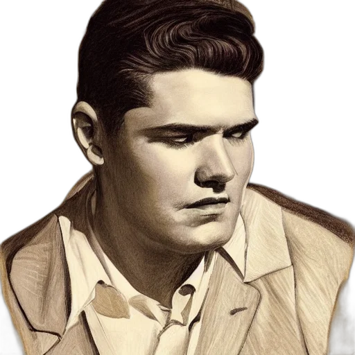 jacket, face, hair, photorealistic transparent PNG cut-out