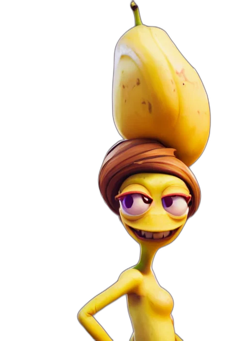 crown, hat, staff, hair transparent PNG cut-out