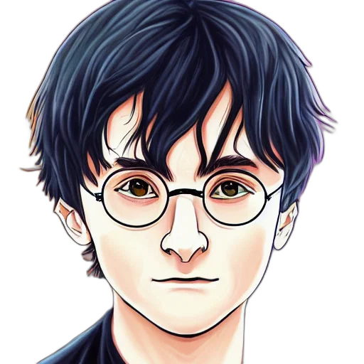 face, staff, cartoon, anime transparent PNG cut-out