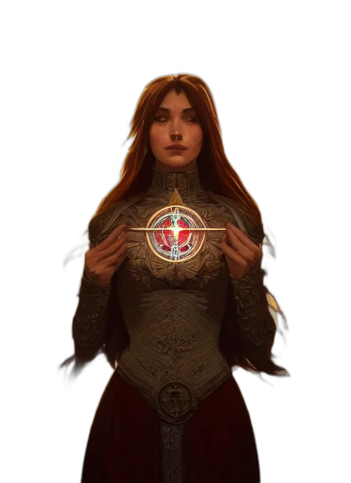 staff, jewelry, sword, crown transparent PNG cut-out