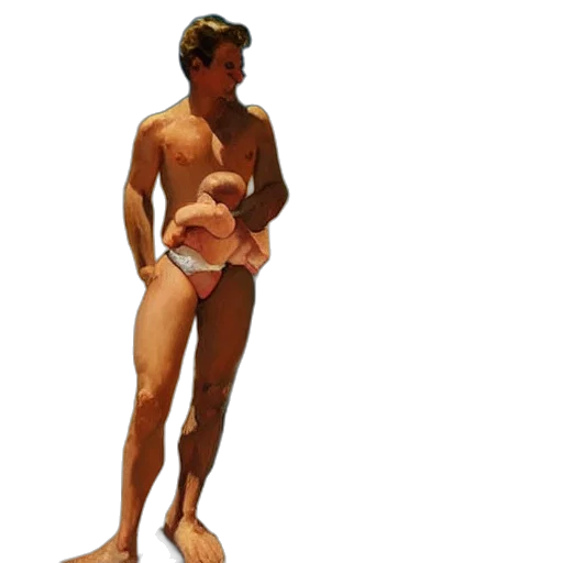 staff, creature, 3d render, photorealistic transparent PNG cut-out