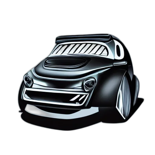 car, robot, photorealistic, concept art transparent PNG cut-out
