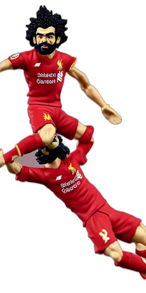 3d render, plastic, figurine, salah transparent PNG cut-out