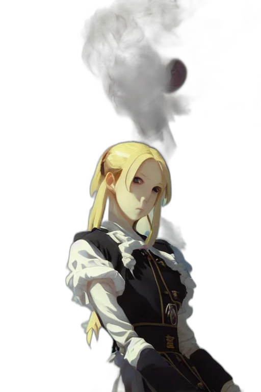 staff, mask, weapon, dress transparent PNG cut-out