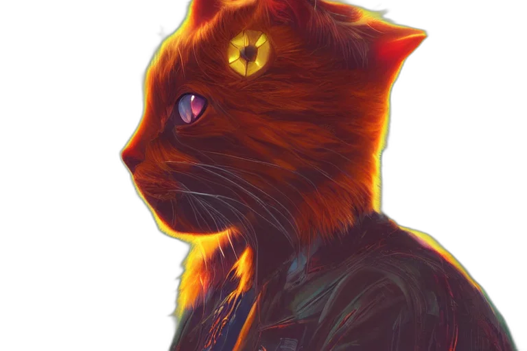 animal, creature, face, staff transparent PNG cut-out