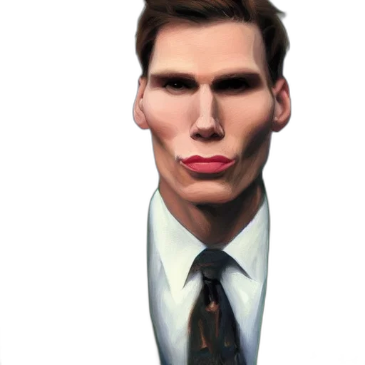 face, staff, mask, creature transparent PNG cut-out