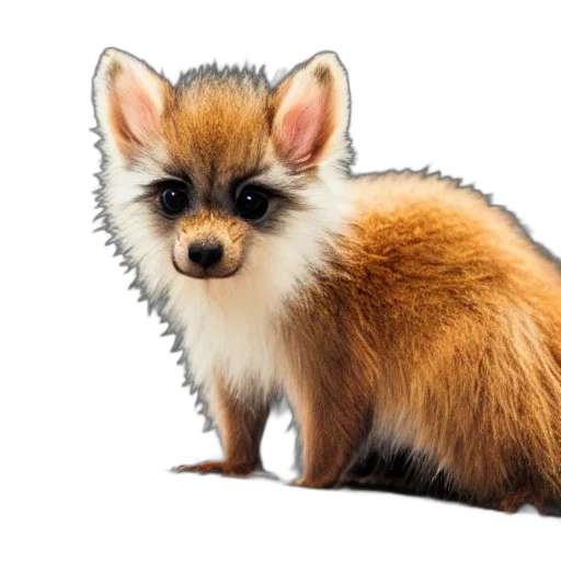 animal, creature, staff, hair transparent PNG cut-out