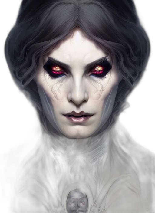face, mask, creature, fantasy art transparent PNG cut-out