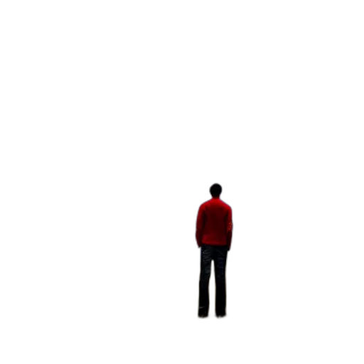 jacket, robot, face, creature transparent PNG cut-out