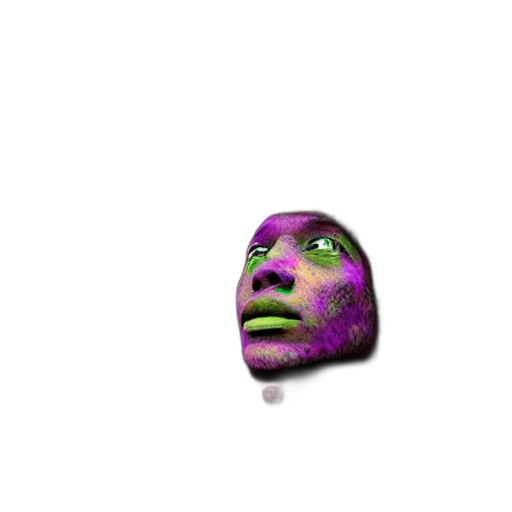 face, mask, creature, robot transparent PNG cut-out