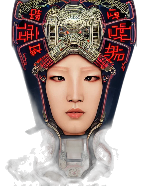 mask, face, crown, robot transparent PNG cut-out