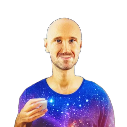 staff, face, robot, creature transparent PNG cut-out