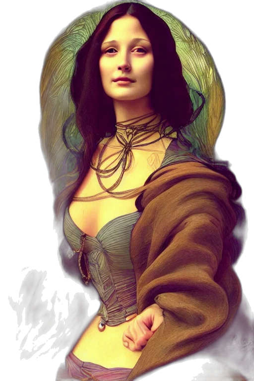 dress, face, jewelry, crown transparent PNG cut-out