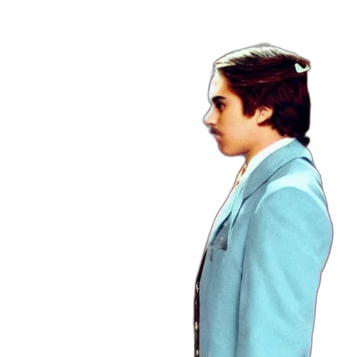 jacket, hair, staff, face transparent PNG cut-out