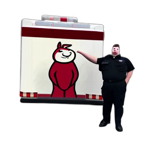 staff, creature, weapon, robot transparent PNG cut-out