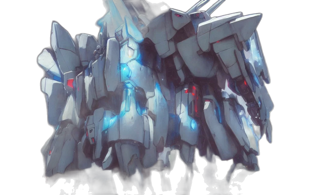 robot, weapon, concept art, anime transparent PNG cut-out