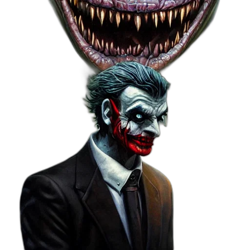 mask, creature, face, comic book art transparent PNG cut-out