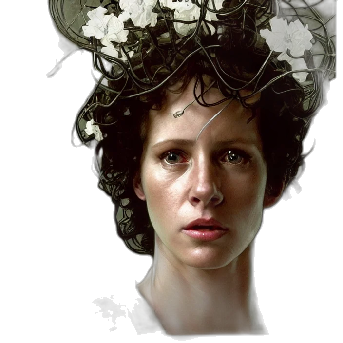crown, face, photorealistic, concept art transparent PNG cut-out