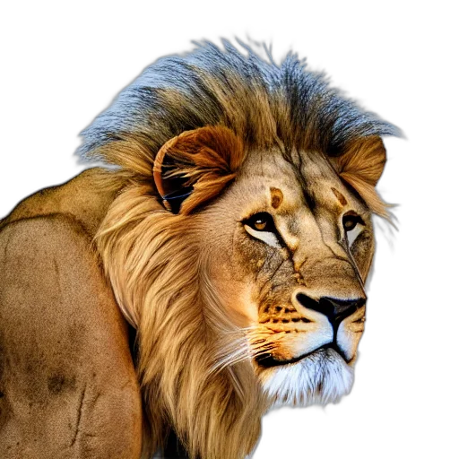 animal, crown, staff, face transparent PNG cut-out