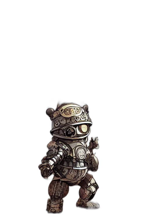 robot, staff, weapon, concept art transparent PNG cut-out